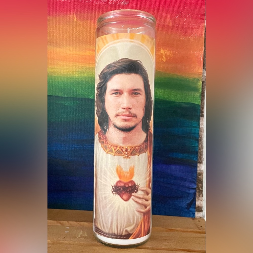 NWOT Saint Adam Driver 8” candle